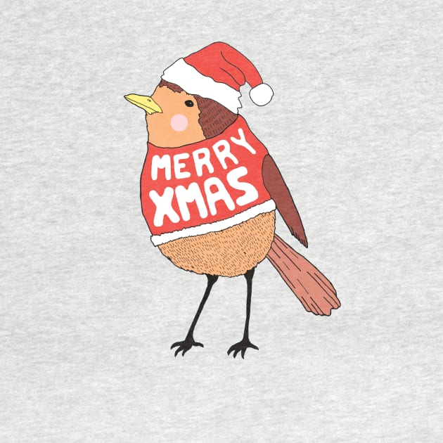 Christmas Robin by saif